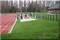 SP3065 : Edmondscote Athletics Track, Leamington Spa by Robin Stott