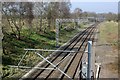 SP3876 : The railway to Coventry from Brandon Wood Bridge by Keith Williams