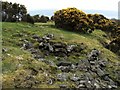 NS3678 : Remains of lime-kiln (detail) by Lairich Rig