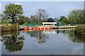 TQ6447 : Sluice at East Lock by Oast House Archive