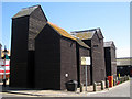 TQ8209 : Fishing Net Huts, Rock-A-Nore Road, Hastings by Oast House Archive