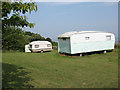 NU2511 : Caravan site near Foxton Hall by Stephen Craven