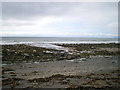 NX3540 : Crofters' harbour in the boulders on the beach by Richard Law