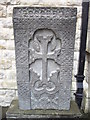 TQ2678 : Stone outside the Armenian Church of St Yeghiche by PAUL FARMER