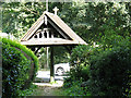 TQ2953 : St Katharine's church Merstham: lych gate by Stephen Craven