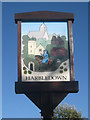 TR1258 : Harbledown Village Sign by Oast House Archive