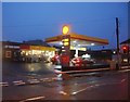 ST0741 : Shell Petrol Station, Williton by N Chadwick