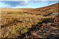 NS4278 : Signs of former industry at the Spouts Burn by Lairich Rig