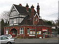 TQ2456 : Kingswood railway station: buildings by Stephen Craven