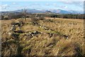 NS4683 : Ruined buildings of East Cameron by Lairich Rig