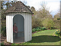 TQ1772 : Ham House: garden shelter by Stephen Craven