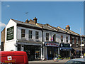 TQ2168 : Coombe Road shops by Stephen Craven