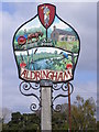 TM4460 : Aldringham Village Sign by Geographer