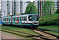 SJ8097 : Manchester Metrolink tram no. 2003 near the Broadway tram stop, Salford Quays by P L Chadwick