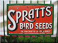 SU5832 : Spratt's Bird Seeds by Mr Ignavy