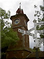 ST1939 : Clock Tower, St Mary's St, Nether Stowey by Neil Owen