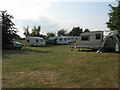 SJ7068 : Caravan site at Yatehouse Farm by Stephen Craven