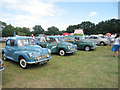 TQ9141 : Morris Minors at Darling Buds Classic Car Show by Oast House Archive