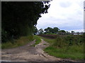 TM4068 : Farm track off B1122 Middleton Road by Geographer