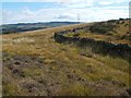 NS3778 : Corner of dry-stone wall by Lairich Rig