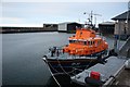 NJ4366 : Buckie Lifeboat at Station by Richard Kay