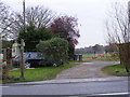 TM3660 : Footpath to Racewalk Covert & Farnham by Geographer