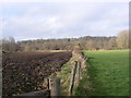 TM3669 : Footpath to Wood Farm by Geographer