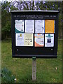 TM2445 : Martlesham Village Notice Board by Geographer