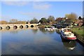 SP2054 : Thai Boathouse Restaurant and Clopton Bridge by David P Howard