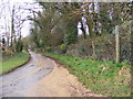 TM3659 : Footpath to Farnham Hall by Geographer