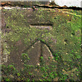 J2968 : Bench Mark, Dunmurry by Rossographer