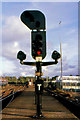 C8532 : Colour light signal, Coleraine station by Albert Bridge