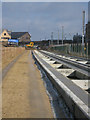 TL4556 : Guided busway - Cambridge station approach by Mr Ignavy