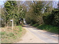 TM4059 : Priory Road, Snape & footpath to Church Common by Geographer