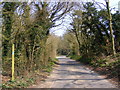 TM3958 : Priory Road, Snape by Geographer