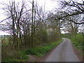 TM3167 : Old Rectory Road, Badingham by Geographer