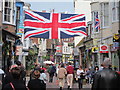 TQ8209 : Union Flag on George Street by Oast House Archive