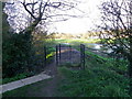 NZ2809 : Kissing gate, St Peter's Churchyard by Maigheach-gheal