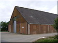 TG0526 : Station Farm Barn, Guestwick Green by Geographer