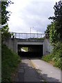 TM2446 : Subway & path to the A1214 Main Road by Geographer