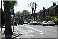 ST6275 : 2011 : A432 Fishponds Road, Bristol with plane trees by Maurice Pullin