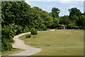 TQ2452 : View Towards the Inglis Memorial, Colley Hill, Surrey by Peter Trimming