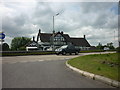 SJ5538 : The Raven Hotel on the A41 at Prees Heath by Ian S