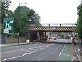 TQ3172 : Low bridge, South Circular Road at Tulse Hill by Malc McDonald