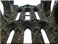 NZ9011 : Whitby Abbey - Eastern window by Rob Farrow