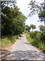 TM2665 : Saxtead Bottoms looking towards the A1120 Button's Hill by Geographer