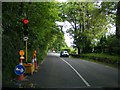 W0731 : Roadworks on R595 near Creagh - Creagh Townland by Mac McCarron