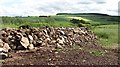 NT5874 : Rubble pile, under Traprain Law by Richard Webb