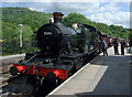 SK0247 : Steam locomotive at Froghall, Staffordshire by Roger  D Kidd