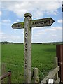 SJ4870 : Fingerpost on the Longster Trail by Jeff Buck